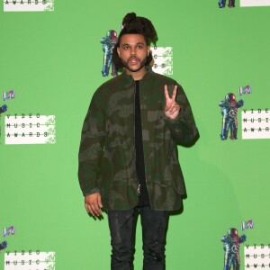 The Weeknd - Press Room des MTV Video Music Awards à Los Angeles, le 30 août 2015.