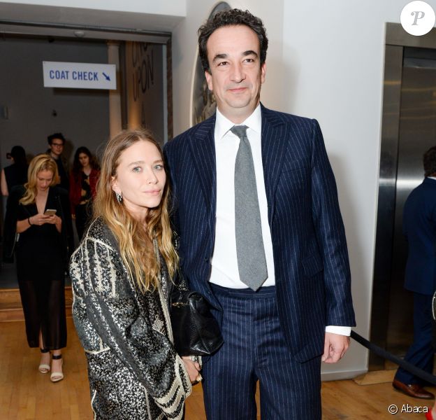 Mary-Kate Olsen, Olivier Sarkozy à New York le 13 avril 2015.