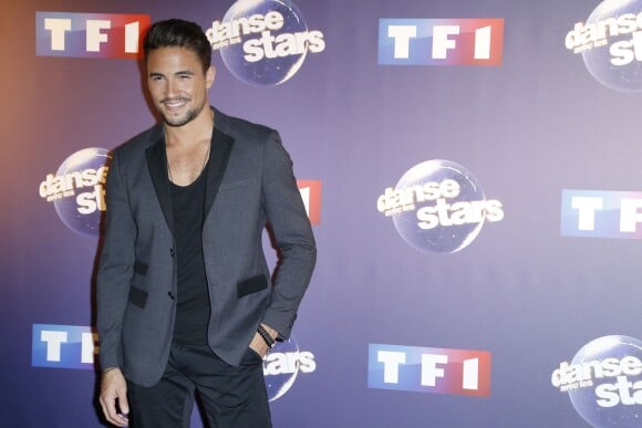 Olivier Dion - Photocall "Danse avec les stars" saison 6 devant TF1 à Boulogne-Billancourt, le 7 octobre 2015.