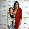 Courteney Cox (robe Jitrois) et sa fille Coco Arquette à la première de « Just Before I Go » à Hollywood, le 20 avril 2015