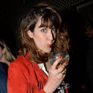 Daphné Bürki - Soirée Villa Schweppes chez Maxim's à Paris, le 16 avril 2015.