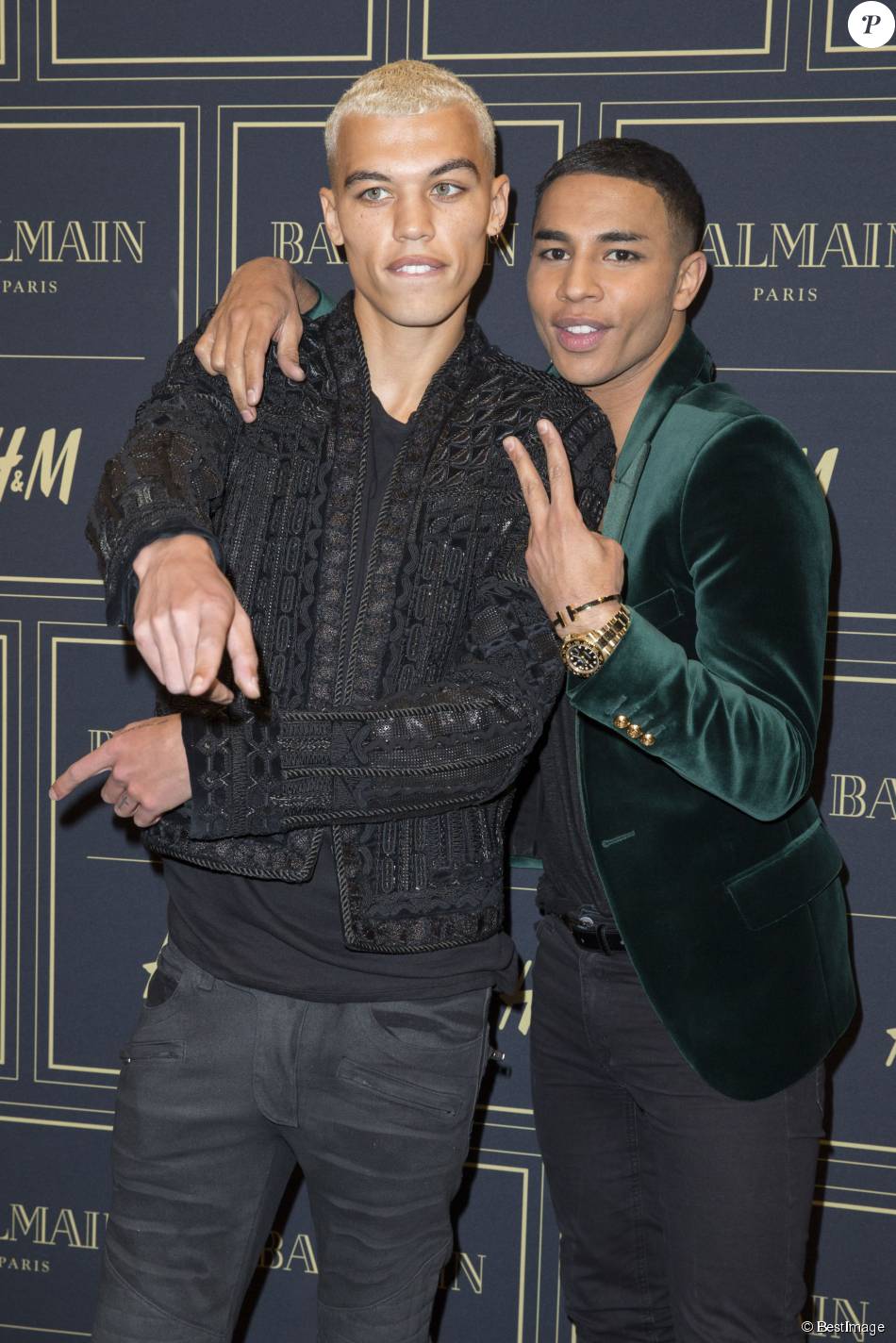 Dudley O'Shaughnessy, Olivier Rousteing (directeur artistique de la