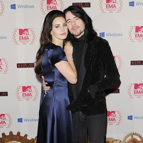 Lana Del Rey et Barrie-James O'Neill - Soiree des MTV EMA's 2012 Europe Music Awards a Francfort en Allemagne le 11 Novembre 2012.