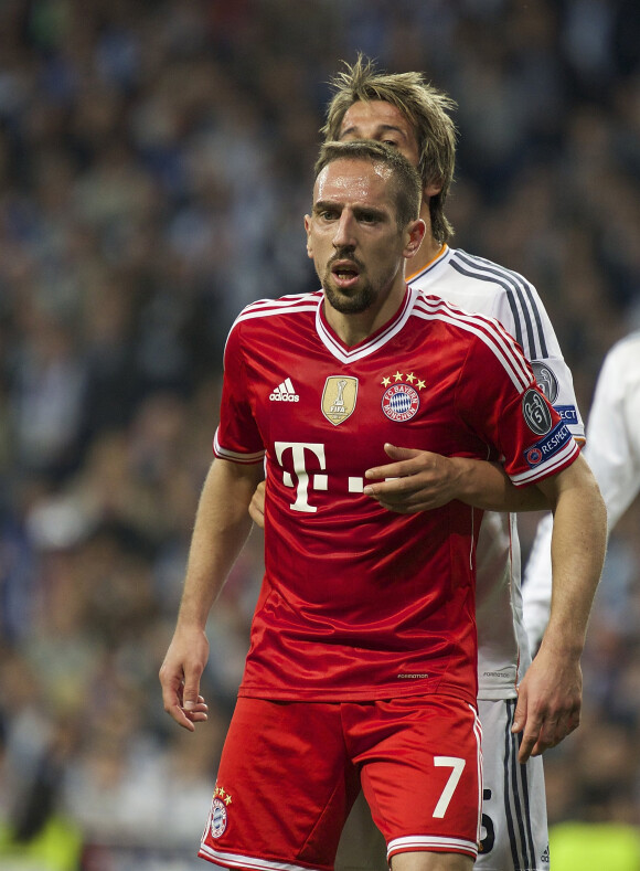 Franck Ribery à Madrid, le 23 avril 2014.