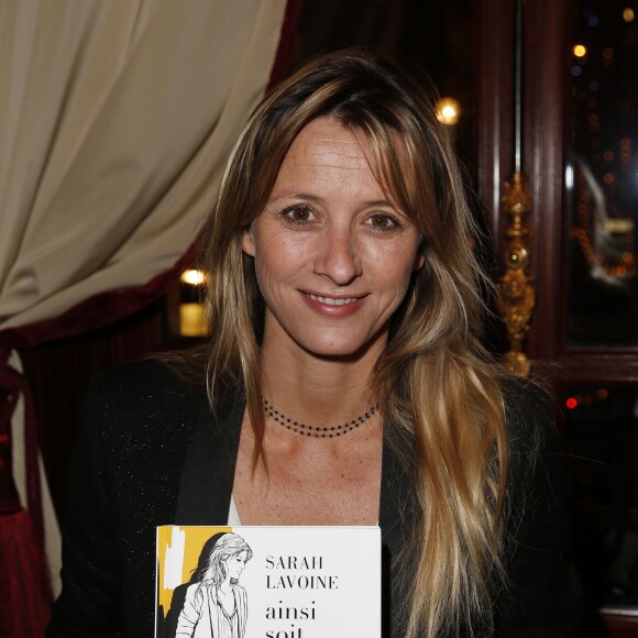 Sarah Lavoine - Le 38ème cocktail des écrivains dans les salons du Fouquet's à Paris, le 26 novembre 2015. © Marc Ausset-Lacroix