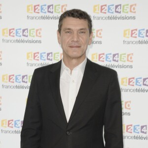 Marc Lavoine - Conférence de presse du Téléthon 2015, à France Télévisions à Paris le 4 novembre 2015. Le Téléthon 2015 aura lieu le 4 et le 5 décembre et le parrain de cette édition sera Marc Lavoine. © Coadic Guirec