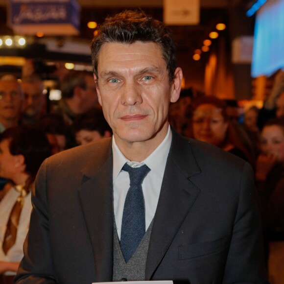 Marc Lavoine - 35ème Salon du Livre à la Porte de Versailles à Paris, le 21 mars 2015.