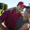 Tiger Woods et Elin Nordegren, lors de la Ryder Cup le 13 septembre 2004 au Etats-Unis