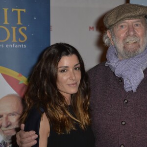 Jenifer et Jean-Pierre Marielle lors de la générale de la pièce Il était une fois au théâtre de la Michodière à Paris le 5 décembre 2015 © Veeren