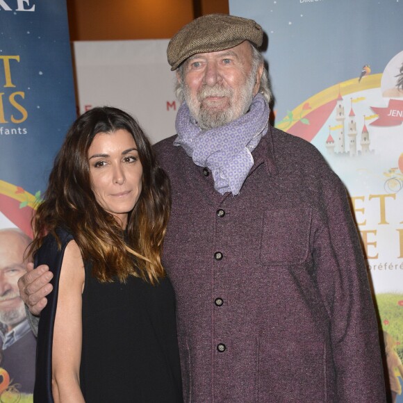 Jenifer et Jean-Pierre Marielle lors de la générale de la pièce Il était une fois au théâtre de la Michodière à Paris le 5 décembre 2015 © Veeren