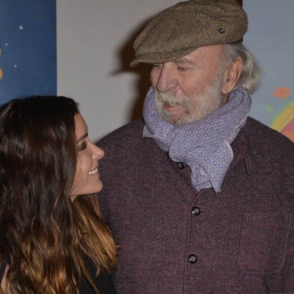 Jenifer et Jean-Pierre Marielle lors de la générale de la pièce Il était une fois au théâtre de la Michodière à Paris le 5 décembre 2015 © Veeren