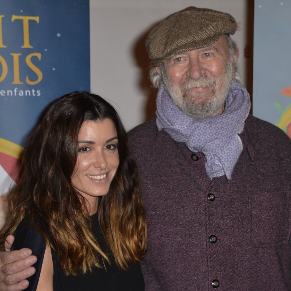 Jenifer et Jean-Pierre Marielle lors de la générale de la pièce Il était une fois au théâtre de la Michodière à Paris le 5 décembre 2015 © Veeren
