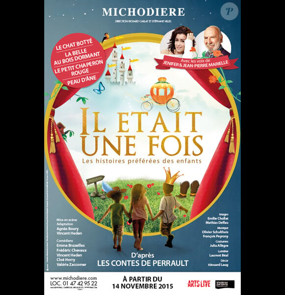 Il était une fois, au théâtre de la Michodière à Paris