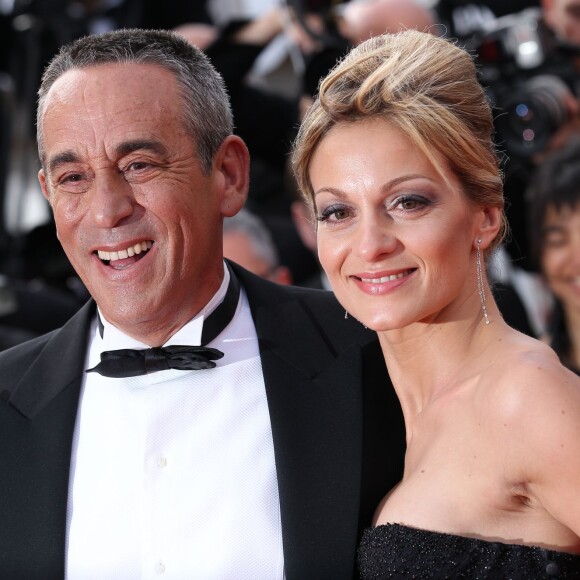 Thierry Ardisson et Audrey Crespo-Mara à Cannes en 2012.