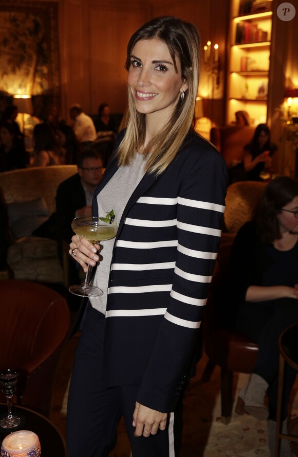 Alexandra Rosenfeld à la soirée Ninoo Party au Bar du Bristol, Hotel Le Bristol, à Paris le 8 décembre 2015