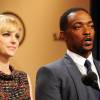 Anna Faris et Anthony Mackie lors des nominations des 22e Screen Actors Guild Awards à Los Angeles, le 9 novembre 2015.