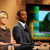 Anna Faris et Anthony Mackie lors des nominations des 22e Screen Actors Guild Awards à Los Angeles, le 9 novembre 2015.