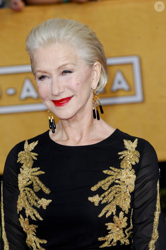 Helen Mirren aux Screen Actors Guild Awards 2014.