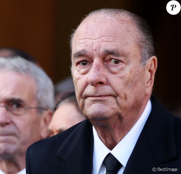Jacques Chirac - Obèsques de Bernard Niquet, à Paris, le 15 novembre 2011