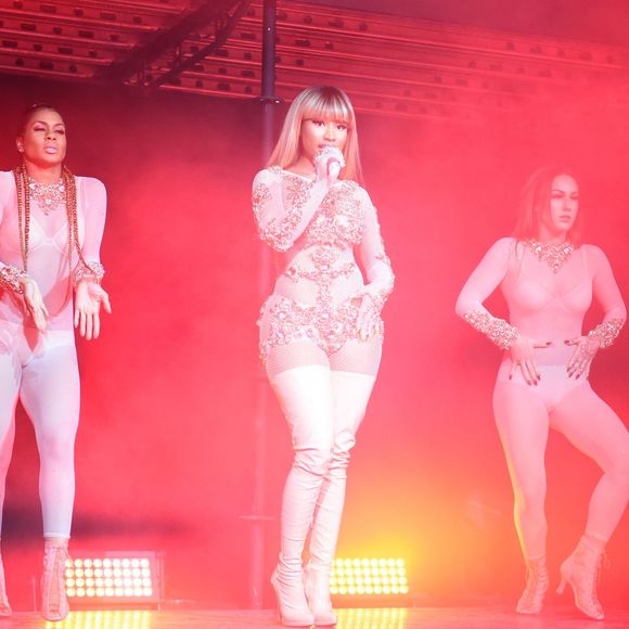 Nicki Minaj - People à la soirée "Givenchy" lors de la fashion week de Milan. Le 25 septembre 2015