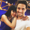 Olivier Dion et Candice Pascal : Selfie pour leurs retrouvailles