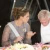 La princesse Madeleine de Suède et Paul L. Modrich (prix Nobel de la chimie) - La famille royale de Suède au dîner de gala en l'honneur des Prix Nobel à Stockholm, le 10 décembre 2015.