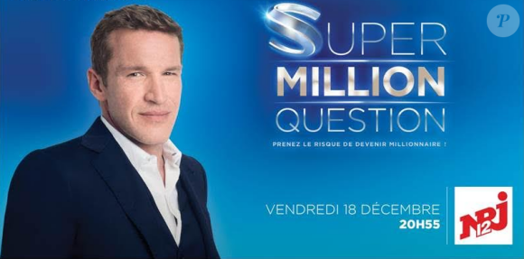 Benjamin Castaldi présentera Super Million Question sur NRJ12, dès le 18 décembre 2015.