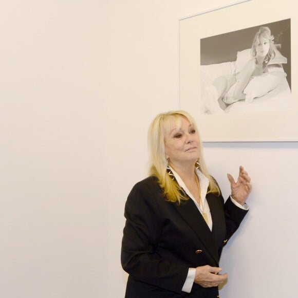 Exclusif - Mylène Demongeot à Paris le 12 octobre 2015.