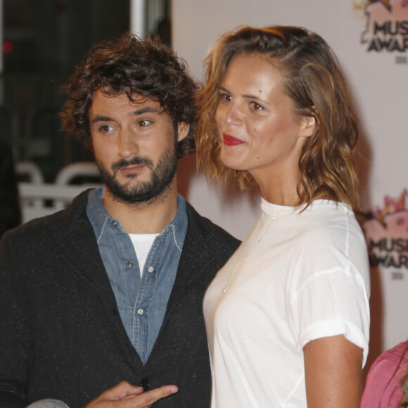 Laure Manaudou et son compagnon Jérémy Frérot, lors de la 17e cérémonie des NRJ Music Awards 2015 au Palais des Festivals à Cannes, le 7 novembre 2015. © Christophe Aubert