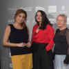 La photo officielle prise à l'issue de la 23e cérémonie des Femmes en or, le samedi 12 décembre 2015 à Avoriaz.
