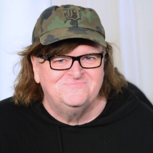 Michael Moore à la première de 'Joy' au Ziegfeld Theatre à New York, le 13 décembre 2015.