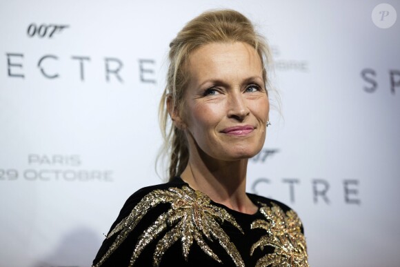 Estelle Lefébure - Première du film "007 Spectre" au Grand Rex à Paris, le 29 octobre 2015.