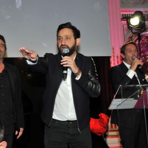 Exclusif - Richard Orlinski, Cyril Hanouna - Dîner de gala au profit de la Fondation ARC pour la recherche contre le cancer du sein à l'hôtel Peninsula à Paris le 1er octobre 2015.