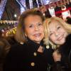 Jacqueline Veyssiere et Nicoletta - Inauguration de la 3e édition de "Jours de Fêtes" au Grand Palais à Paris, le 17 décembre 2015.