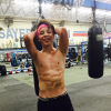 Steven Fernandez à la salle de sport / photo postée sur Instagram au mois de septembre 2015.