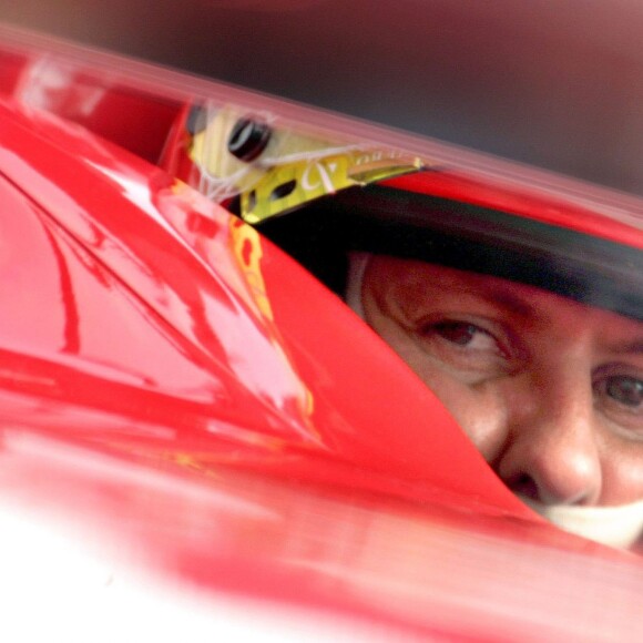 Michael Schumacher au Grand Prix de Malaisie à Sepang, le 20 mars 2005