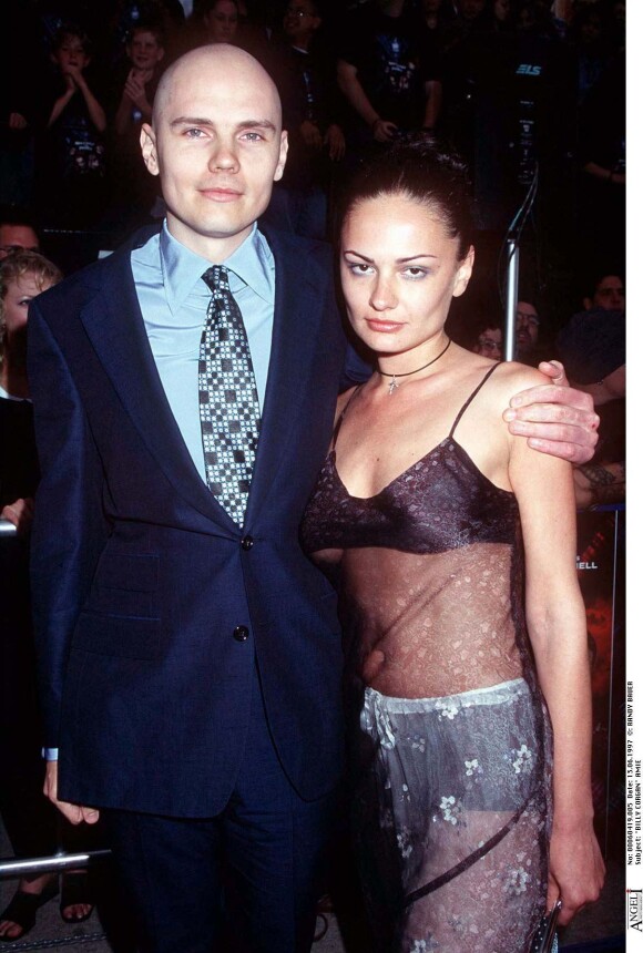Billy corgan à Los Angeles avec une amie en 1997