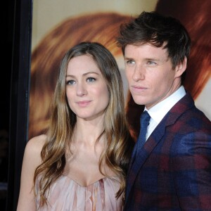 Eddie Redmayne et sa femme Hannah Bagshawe - Première de "The Danish Girl" au Théatre Westwood Village à Los Angeles le 21 novembre 2015.