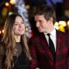 Hannah Bagshawe et Eddie Redmayne à Londres le 8 décembre 2015.