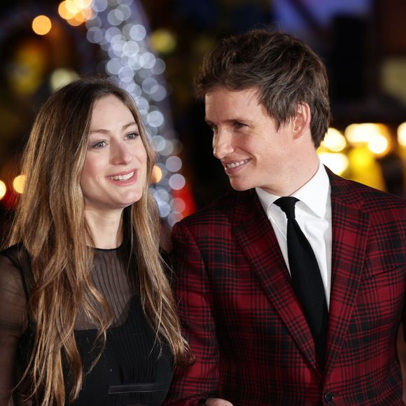 Hannah Bagshawe et Eddie Redmayne à Londres le 8 décembre 2015.
