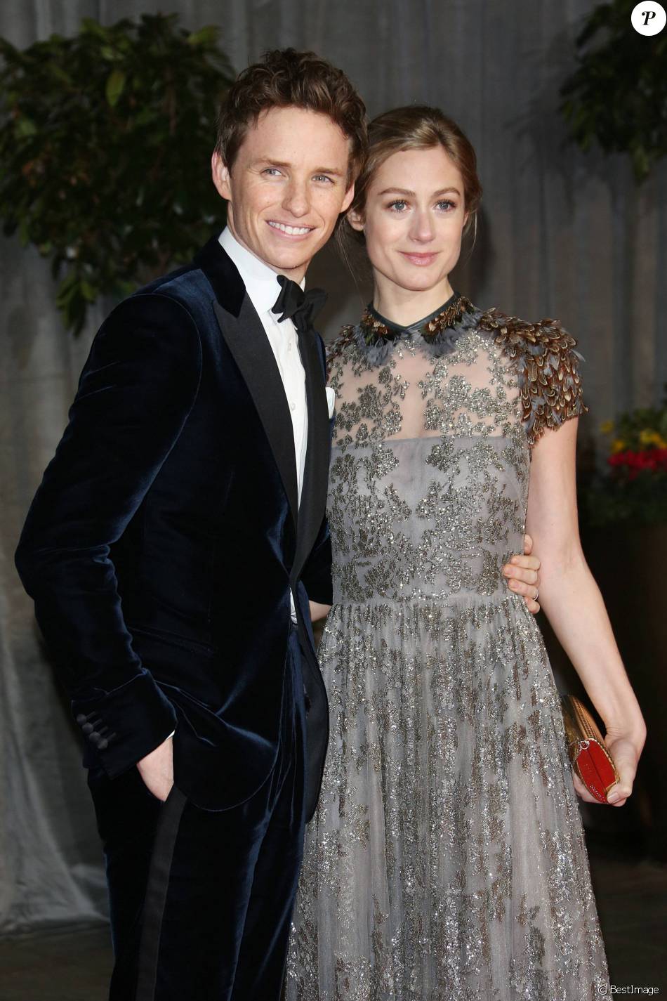 Eddie Redmayne et sa femme Hannah Bagshawe arrivant à l
