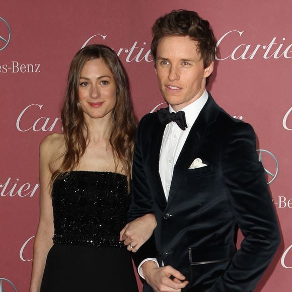 Eddie Redmayne et sa femme Hannah Bagshawe - People à la 26e soirée annuelle des "Palm Springs International Film Festival Awards" à Palm Springs, le 3 janvier 2015.