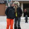 Exclusif - Elle Macpherson et son mari Jeffrey Soffer à Aspen, le 20 décembre 2014.