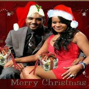 Nick Gordon a publié un photo-montage avec sa chérie, la regretté Bobbi Kristina, sur son compter Twitter. Le 25 décembre 2015.