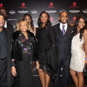 Cissy Houston, Pat Houston, Nick Gordon, Bobbi Kristina Brown - La famille Houston a l'avant-premiere de leur nouvelle emission de tele-realite 'The Houstons On Our Own' a New York Le 22 octobre 2012
