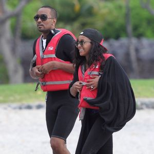 Bobbi Kristina et Nick Gordon à Hawaii, le 18 septembre 2012