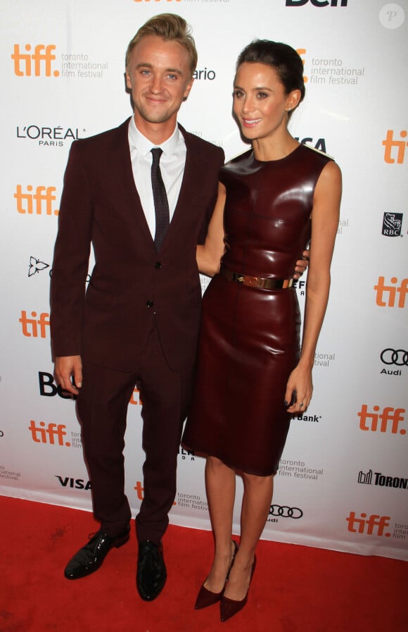 Tom Felton, Jade Olivia - Premiere de 'Therese' au festival du film de Toronto le 7 septembre 2013.