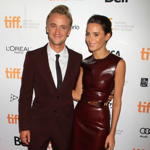 Tom Felton, Jade Olivia - Premiere de 'Therese' au festival du film de Toronto le 7 septembre 2013.