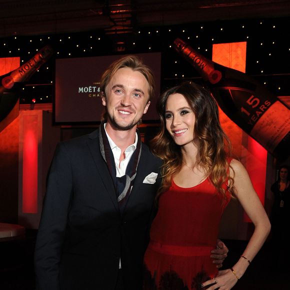 Tom Felton et sa chérie à la soiree "British Independent Film Awards" a Londres, le 9 decembre 2012.