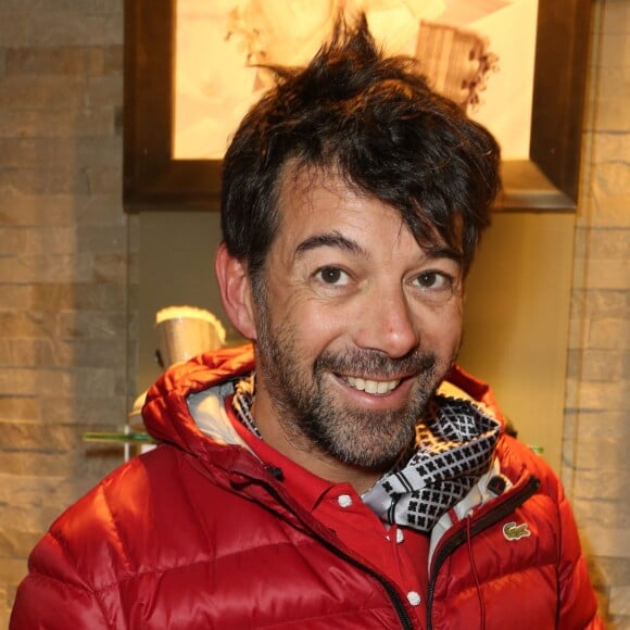 Stéphane Plaza, à la soirée d'ouverture de la boutique UGG au 46 rue du Four à Paris le 12 decembre 2013.